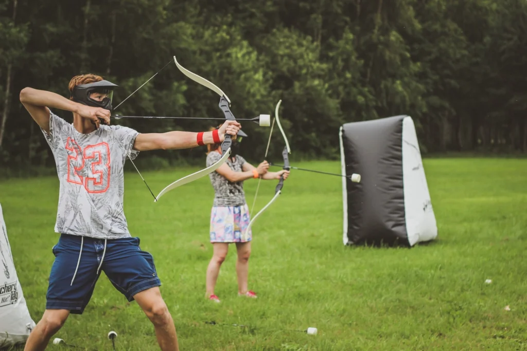 Activité Archery Tag à Saint-Malo